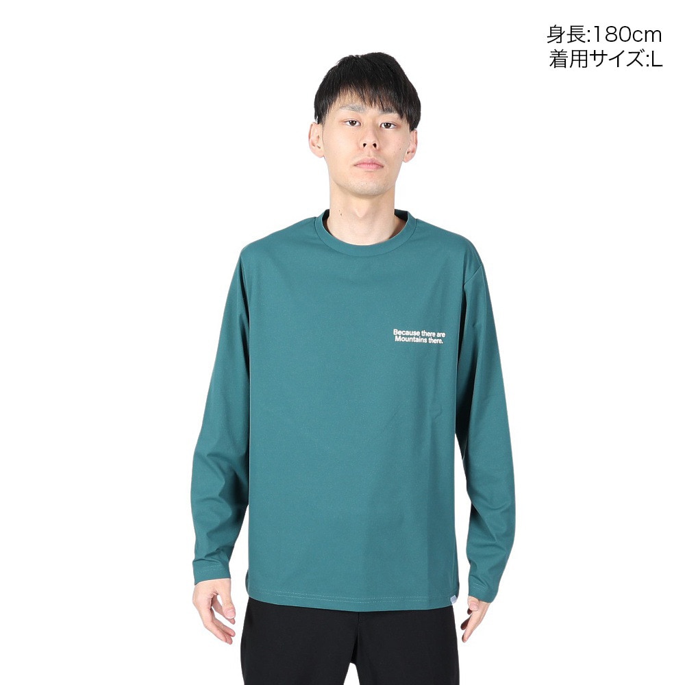 ロジャーエーガー（ROGEREGGER）（メンズ）長袖Tシャツ ロンT ワイハイカー ロングスリーブ ティー RE24SUK5610009 GRN