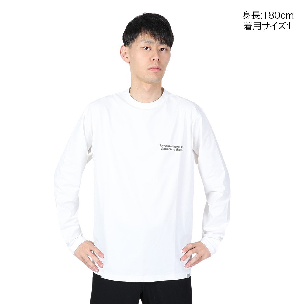 ロジャーエーガー（ROGEREGGER）（メンズ）長袖Tシャツ ロンT ワイハイカー ロングスリーブ ティー RE24SUK5610009 WHT