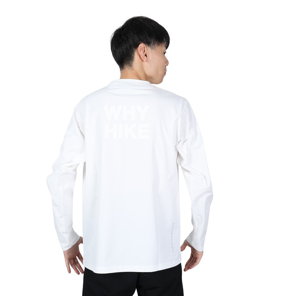 ロジャーエーガー（ROGEREGGER）（メンズ）長袖Tシャツ ロンT ワイハイカー ロングスリーブ ティー RE24SUK5610009 WHT