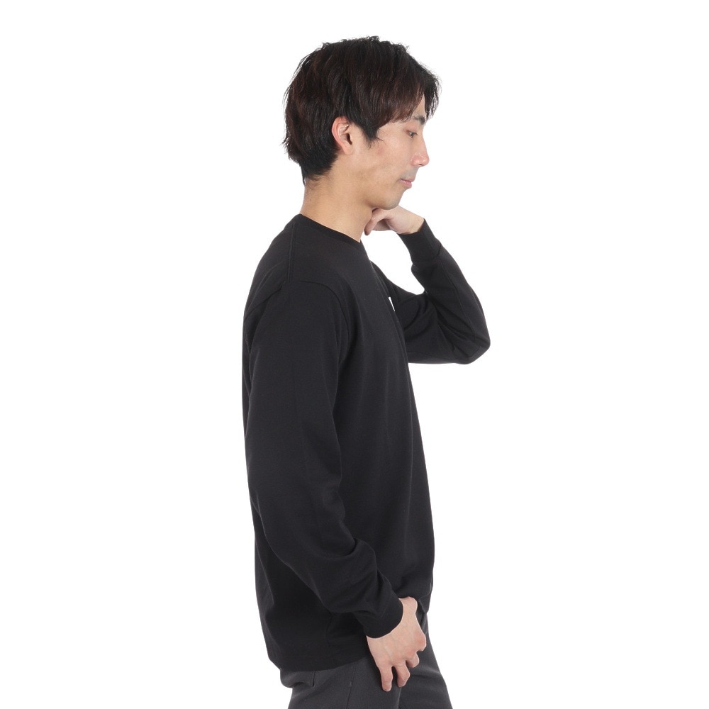 ザ・ノース・フェイス（THE NORTH FACE）（メンズ）長袖Tシャツ ロンT ロングスリーブスモールボックスロゴティー NT32441 K