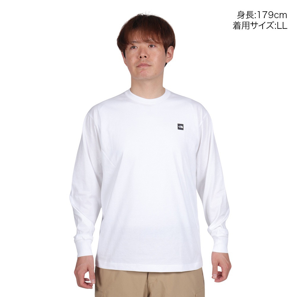 ノースフェイス（THE NORTH FACE）（メンズ）長袖Tシャツ ロンT ロングスリーブスモールボックスロゴティー NT32441 W