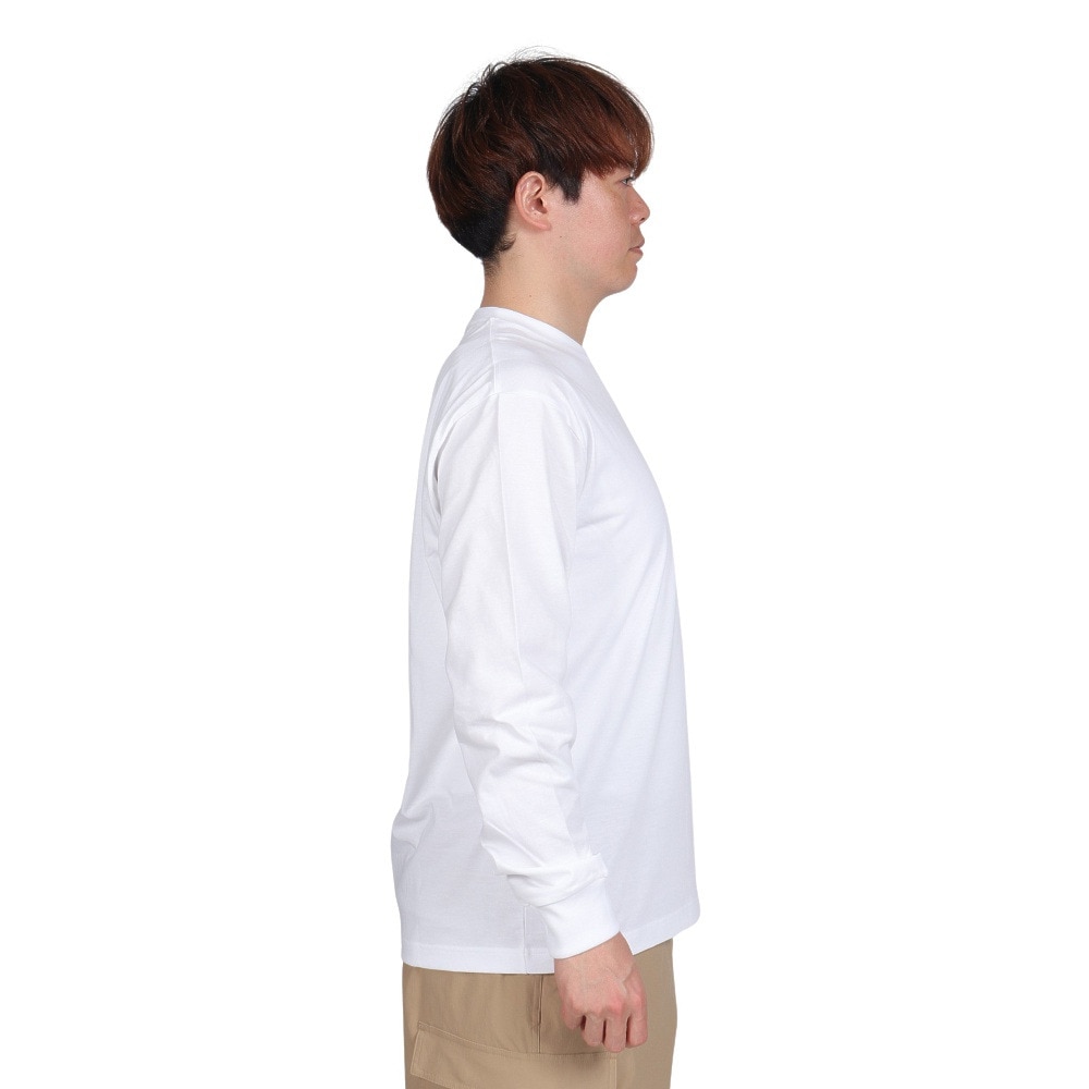ザ・ノース・フェイス（THE NORTH FACE）（メンズ）長袖Tシャツ ロンT ロングスリーブスモールボックスロゴティー NT32441 W
