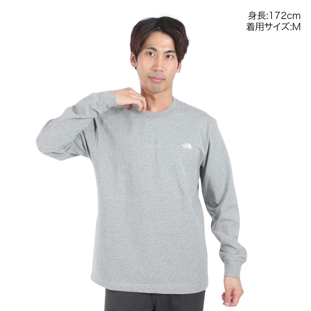 ノースフェイス（THE NORTH FACE）（メンズ）長袖Tシャツ ロンT ロングスリーブヌプシコットンティー NT32443 Z