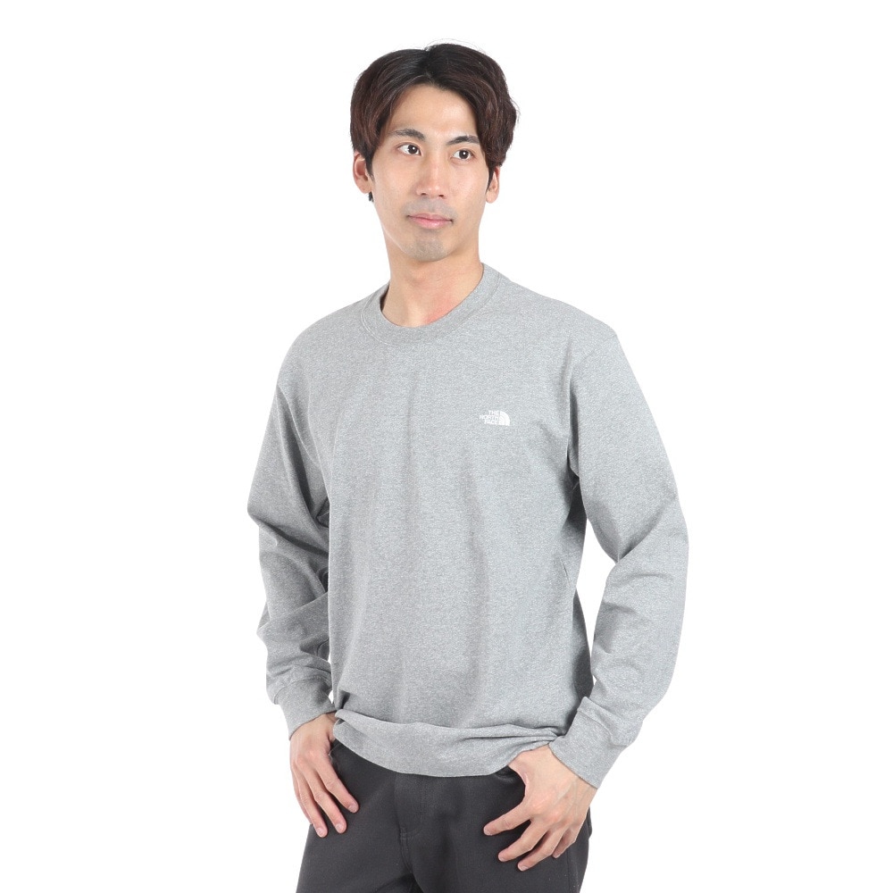 ノースフェイス（THE NORTH FACE）（メンズ）長袖Tシャツ ロンT ロングスリーブヌプシコットンティー NT32443 Z