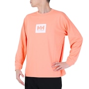 ヘリーハンセン（HELLY HANSEN）（メンズ、レディース）長袖Tシャツ ロンT ロングスリーブHHロゴTシャツ HH32379 SO