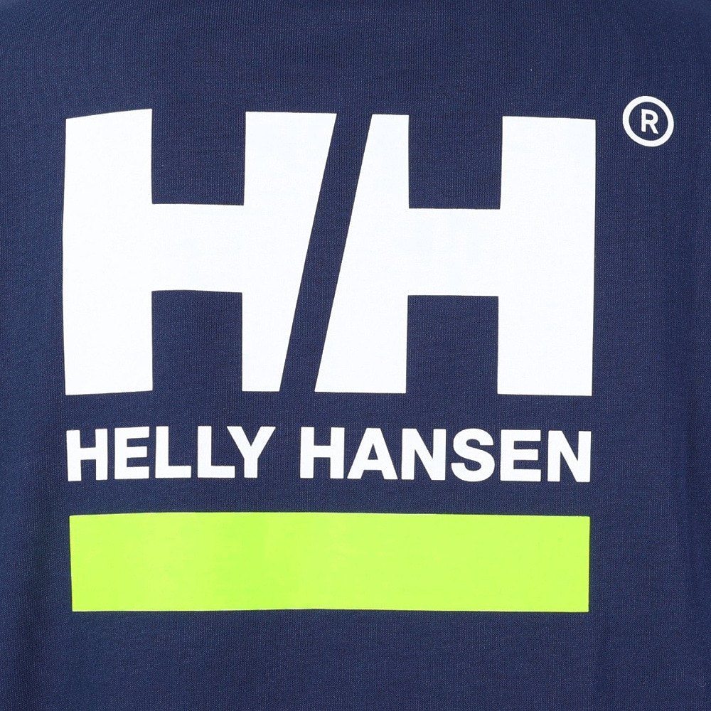 ヘリーハンセン（HELLY HANSEN）（メンズ、レディース）長袖Tシャツ ロンT ロングスリーブスクエアロゴTシャツ HH32413 ON