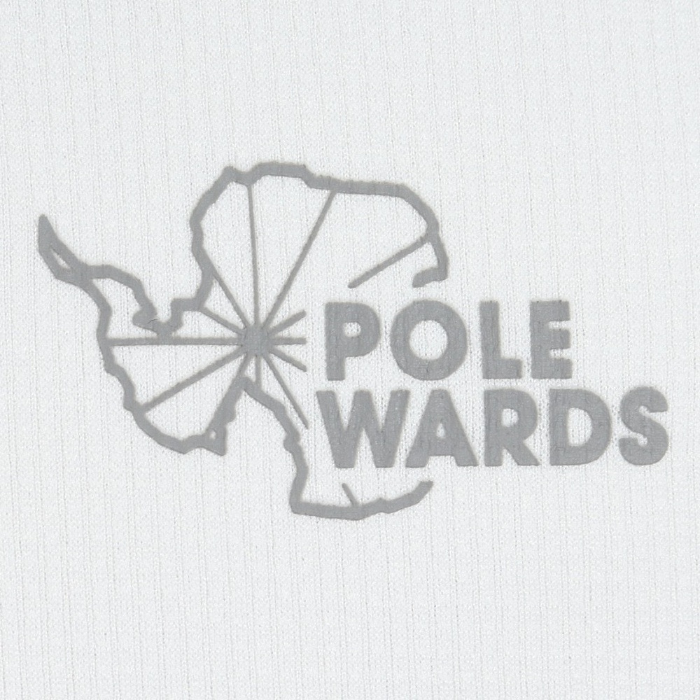 POLEWARDS（メンズ）長袖Tシャツ ロンT DRY COMFORT PW2RJB02 IGRY グレー ストレッチ 吸汗速乾 軽量
