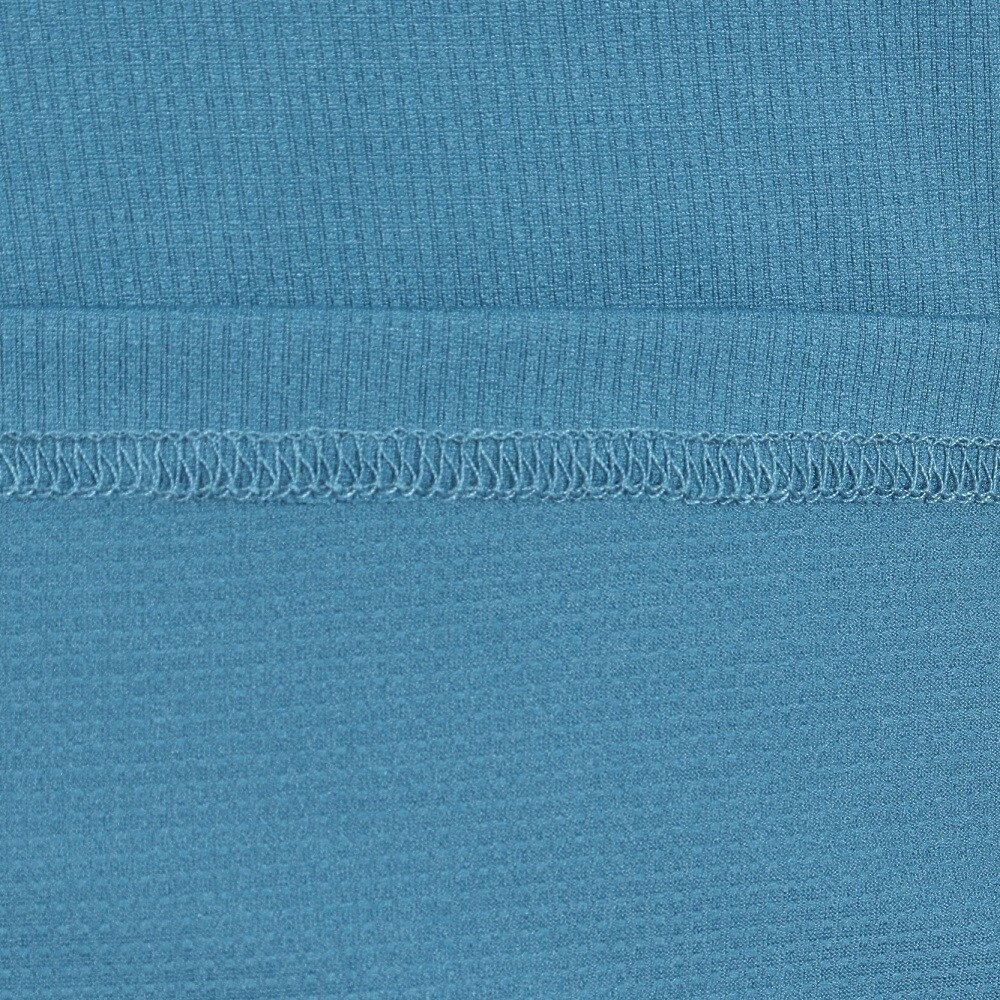 POLEWARDS（メンズ）長袖Tシャツ ロンT DRY COMFORT PW2RJB02 MBLU マリンブルー ストレッチ 吸汗速乾 軽量
