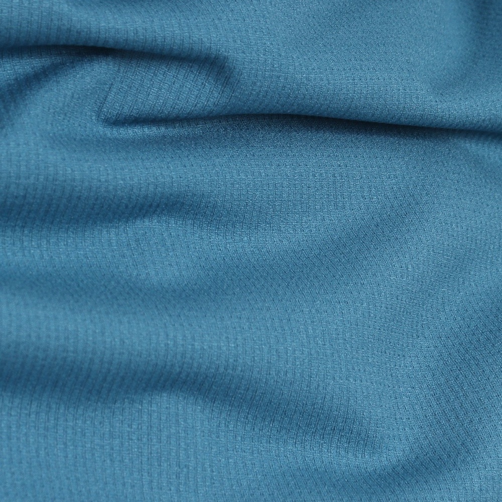 POLEWARDS（メンズ）長袖Tシャツ ロンT DRY COMFORT PW2RJB02 MBLU マリンブルー ストレッチ 吸汗速乾 軽量