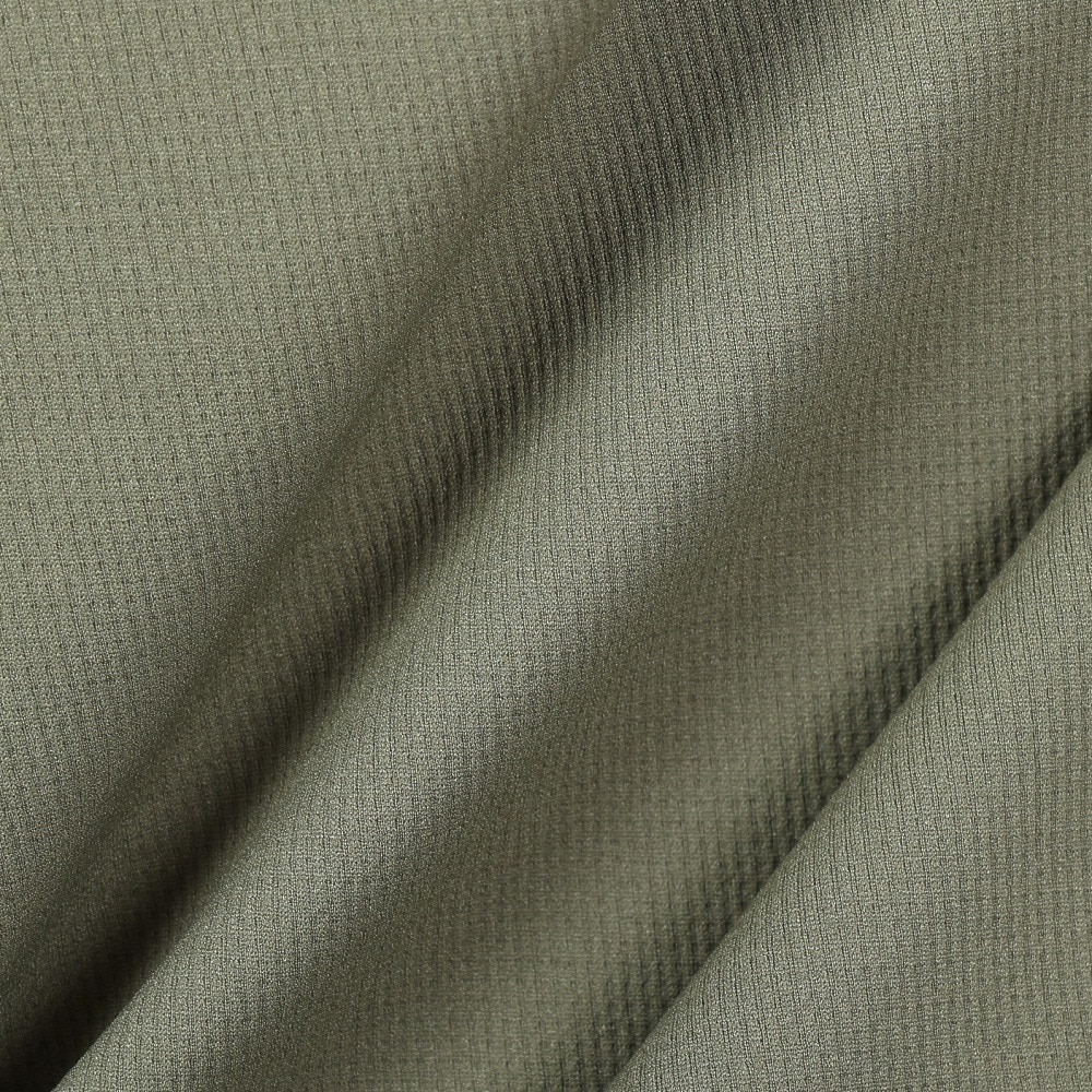 POLEWARDS（メンズ）長袖Tシャツ ロンT DRY COMFORT ハーフジップTシャツ PW2RJB03 OLV オリーブ 吸汗速乾 ストレッチ