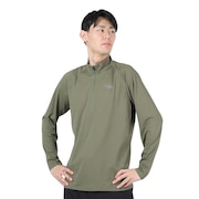 (メンズ)長袖 ロンT DRY COMFORT ハーフジップTシャツ PW2RJB03