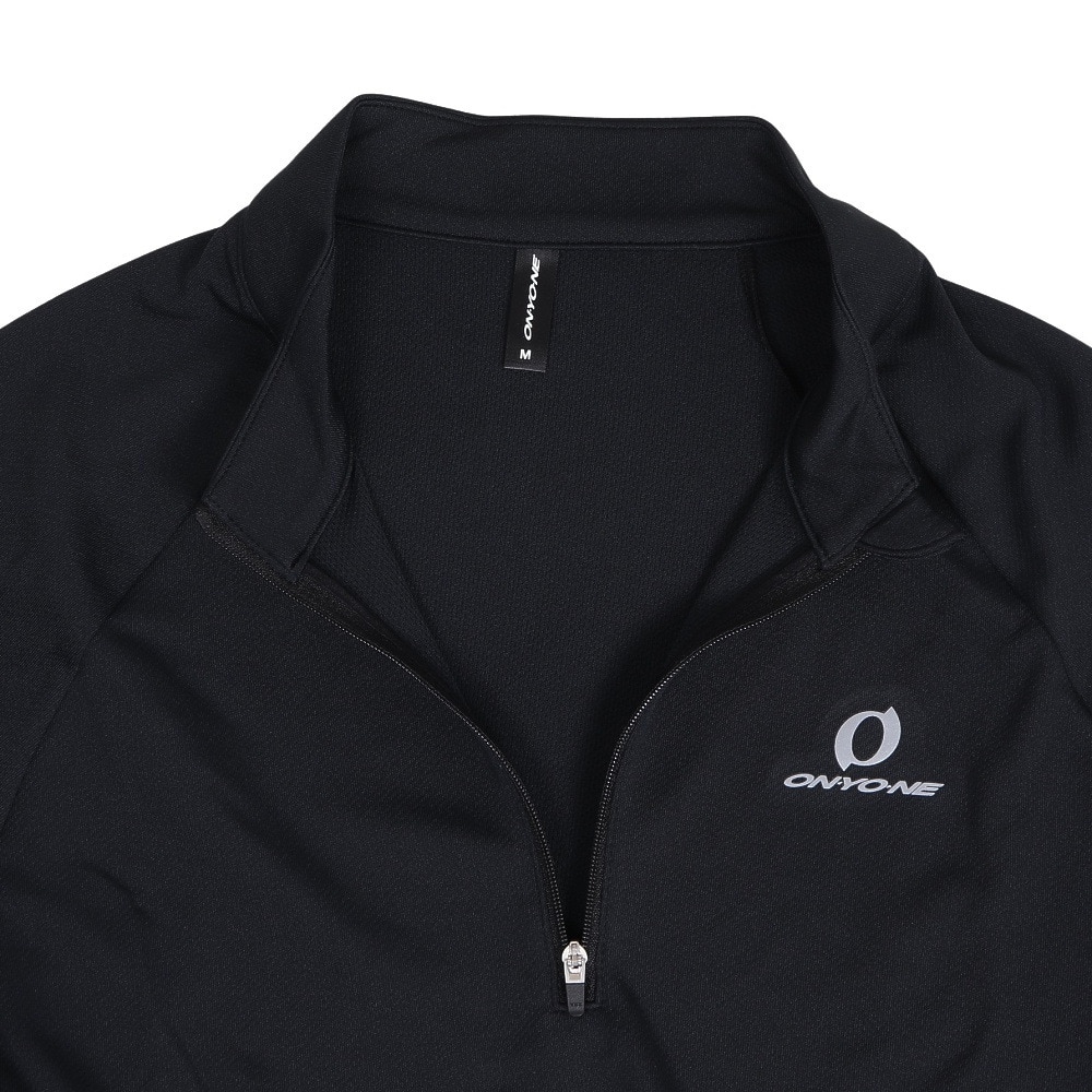 オンヨネ（ONYONE）（メンズ）長袖Tシャツ ハイグレーター ロングスリーブ ハーフジップ OKJ95720 009