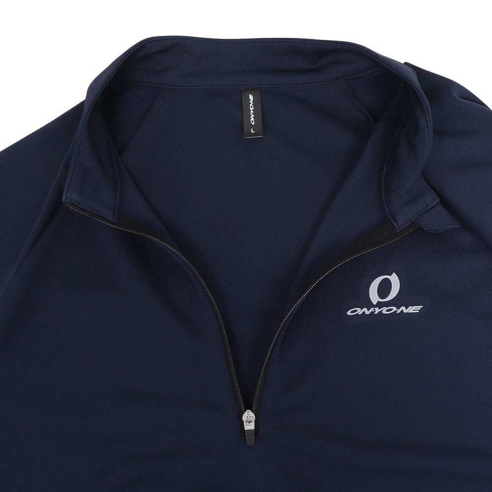 オンヨネ（ONYONE）（メンズ）長袖Tシャツ ハイグレーター ロングスリーブ ハーフジップ OKJ95720 699