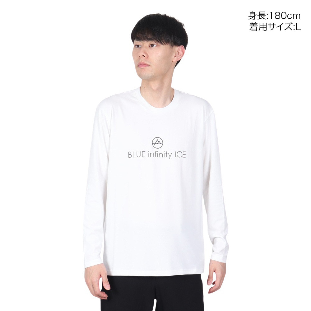 オンヨネ（ONYONE）（メンズ）長袖Tシャツ ロンT YADAKAINO 防虫 ロングスリーブ ロゴTシャツ BIJ94101PA 100WHT ホワイト