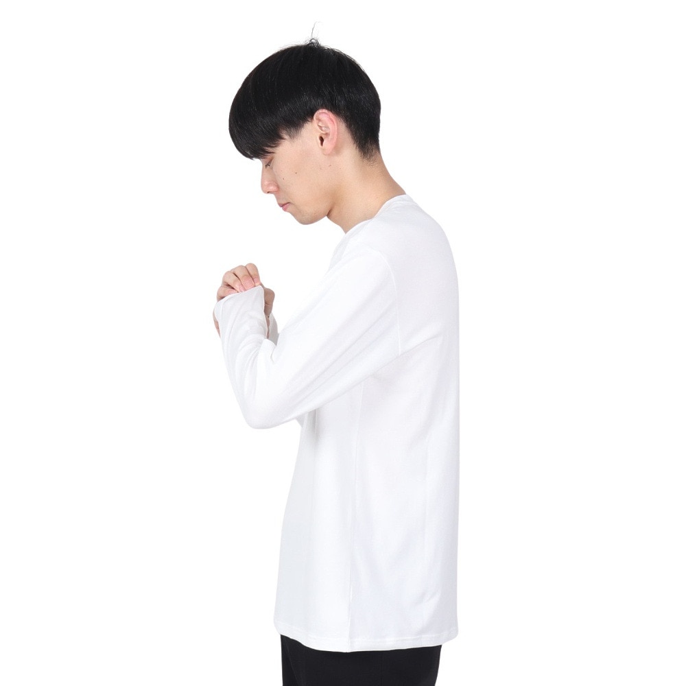 オンヨネ（ONYONE）（メンズ）長袖Tシャツ ロンT YADAKAINO 防虫 ロングスリーブ ロゴTシャツ BIJ94101PA 100WHT ホワイト