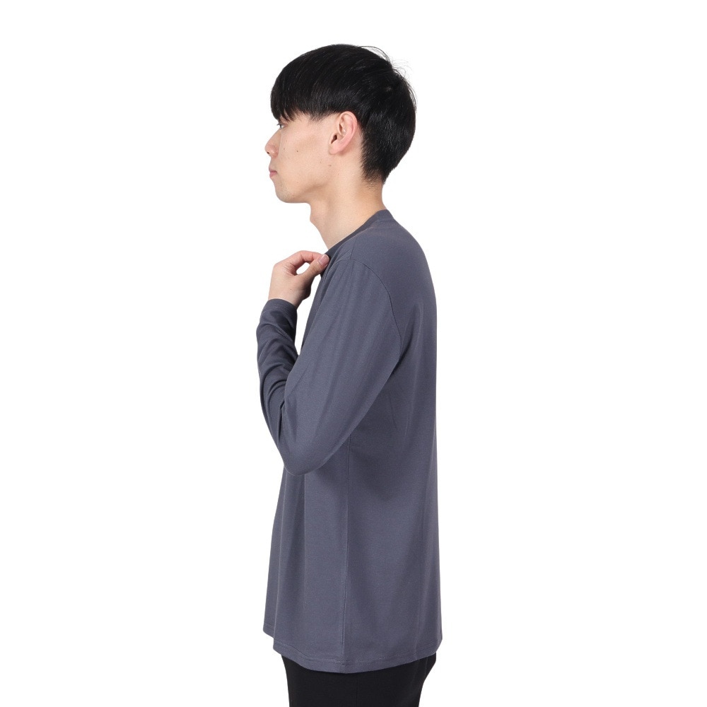 オンヨネ（ONYONE）（メンズ）長袖Tシャツ ロンT YADAKAINO 防虫 ロングスリーブ ロゴTシャツ BIJ94101PA 648BLU ネイビー