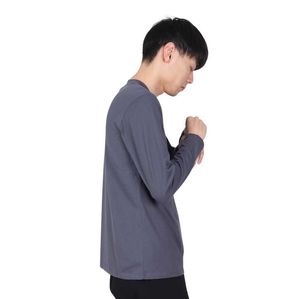 オンヨネ（ONYONE）（メンズ）長袖Tシャツ ロンT YADAKAINO 防虫 ロングスリーブ ロゴTシャツ BIJ94101PA 648BLU ネイビー