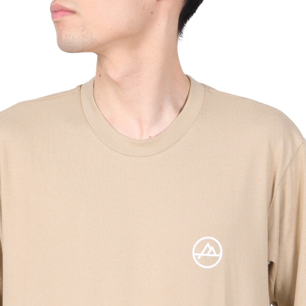 オンヨネ（ONYONE）（メンズ）長袖Tシャツ ロンT YADAKAINO 防虫 ロングスリーブ ロゴTシャツ BIJ94101PB 186 ベージュ