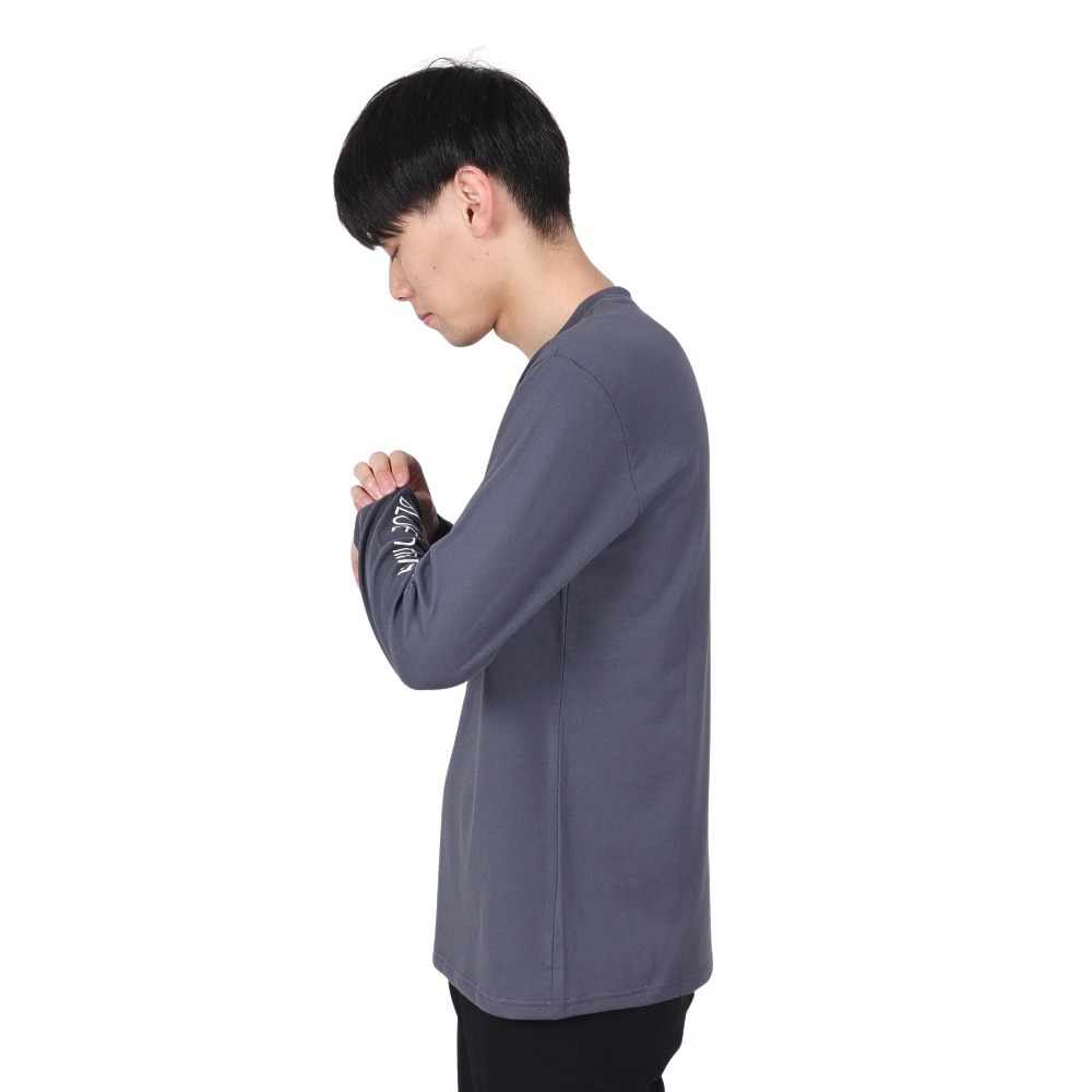 オンヨネ（ONYONE）（メンズ）長袖Tシャツ ロンT YADAKAINO 防虫 ロングスリーブ ロゴTシャツ BIJ94101PB 648 ネイビー