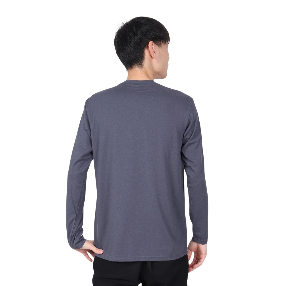 オンヨネ（ONYONE）（メンズ）長袖Tシャツ ロンT YADAKAINO 防虫 ロングスリーブ ロゴTシャツ BIJ94101PB 648 ネイビー
