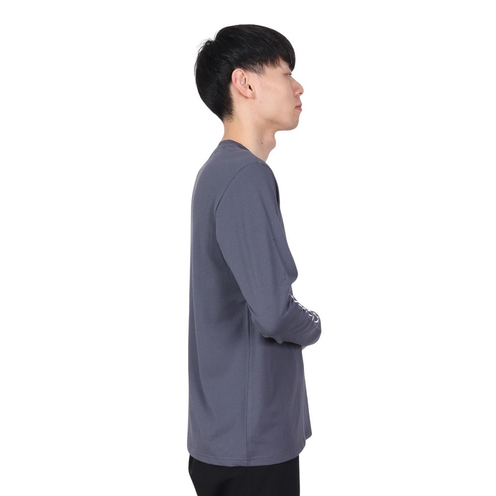 オンヨネ（ONYONE）（メンズ）長袖Tシャツ ロンT YADAKAINO 防虫 ロングスリーブ ロゴTシャツ BIJ94101PB 648 ネイビー