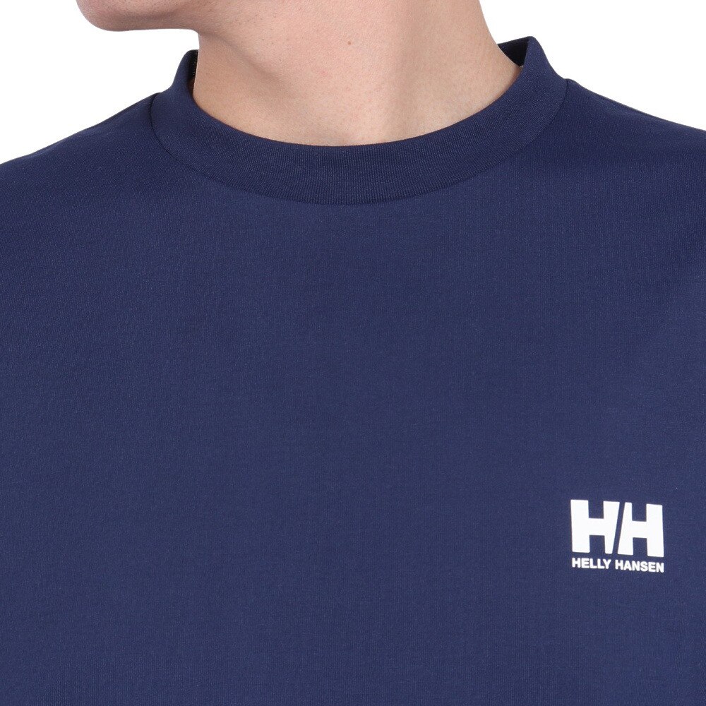 ヘリーハンセン（HELLY HANSEN）（メンズ）UV カット 速乾 ロングスリーブオーシャングラフィックTシャツ HH32467 ON