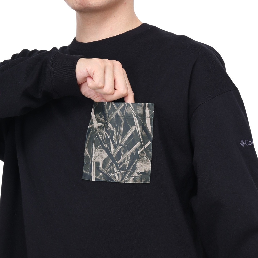 コロンビア（Columbia）（メンズ）ロンT Harbor to Valley ポケット付き長袖Tシャツ PM0455 010