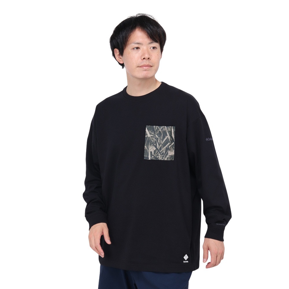 コロンビア（Columbia）（メンズ）ロンT Harbor to Valley ポケット付き長袖Tシャツ PM0455 010