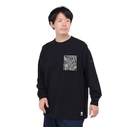(メンズ)ロンT Harbor to Valley ポケット付き長袖Tシャツ PM0455