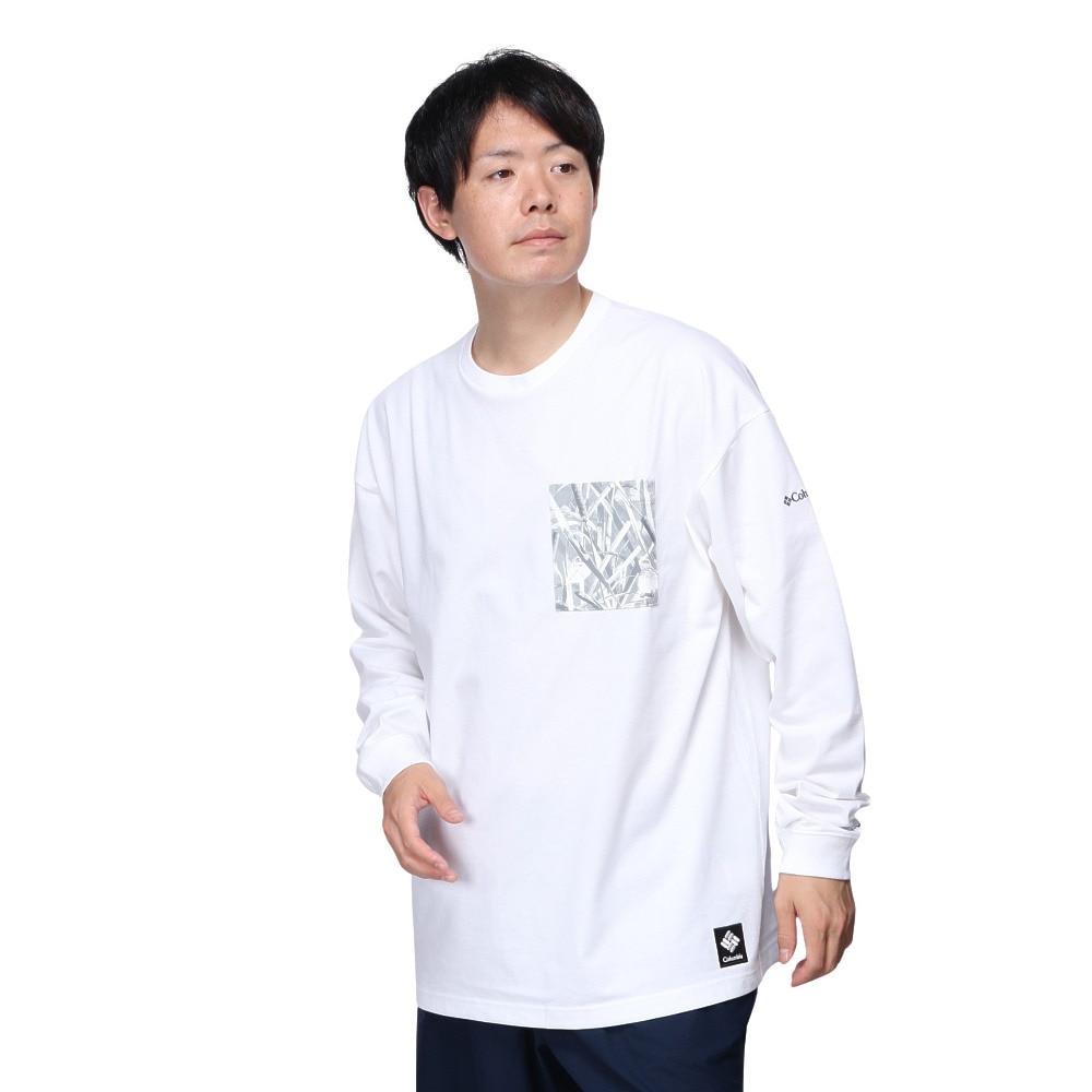 コロンビア（Columbia）（メンズ）ロンT Harbor to Valley ポケット付き長袖Tシャツ PM0455 100