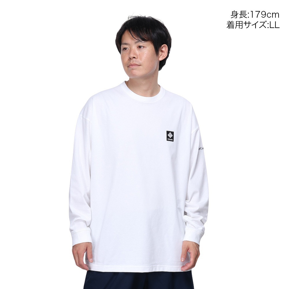 コロンビア（Columbia）（メンズ）長袖Tシャツ ロンT Harbor to Valley Graphic PM0456 100