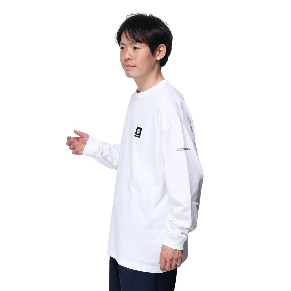 コロンビア（Columbia）（メンズ）長袖Tシャツ ロンT Harbor to Valley Graphic PM0456 100