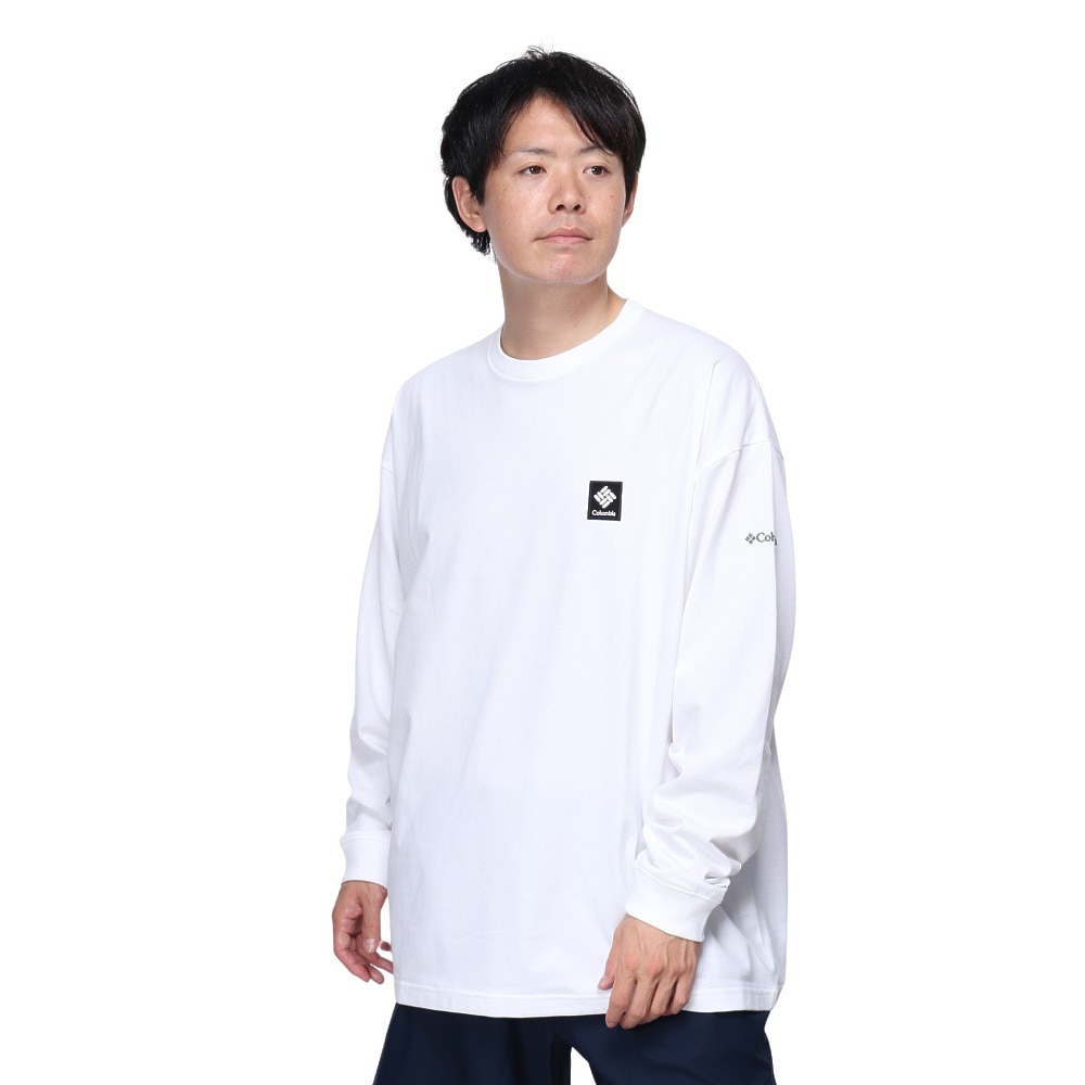 コロンビア（Columbia）（メンズ）長袖Tシャツ ロンT Harbor to Valley Graphic PM0456 100