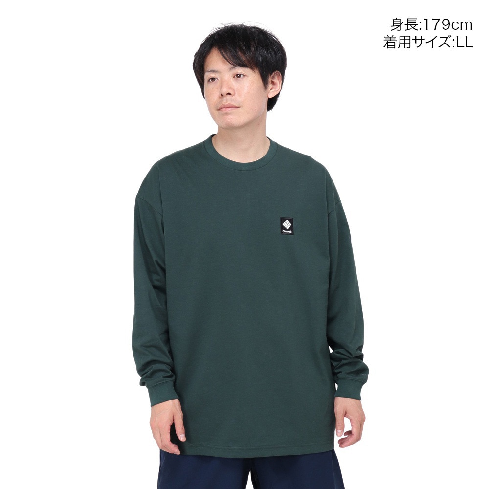 コロンビア（Columbia）（メンズ）長袖Tシャツ ロンT Harbor to Valley Graphic PM0456 370