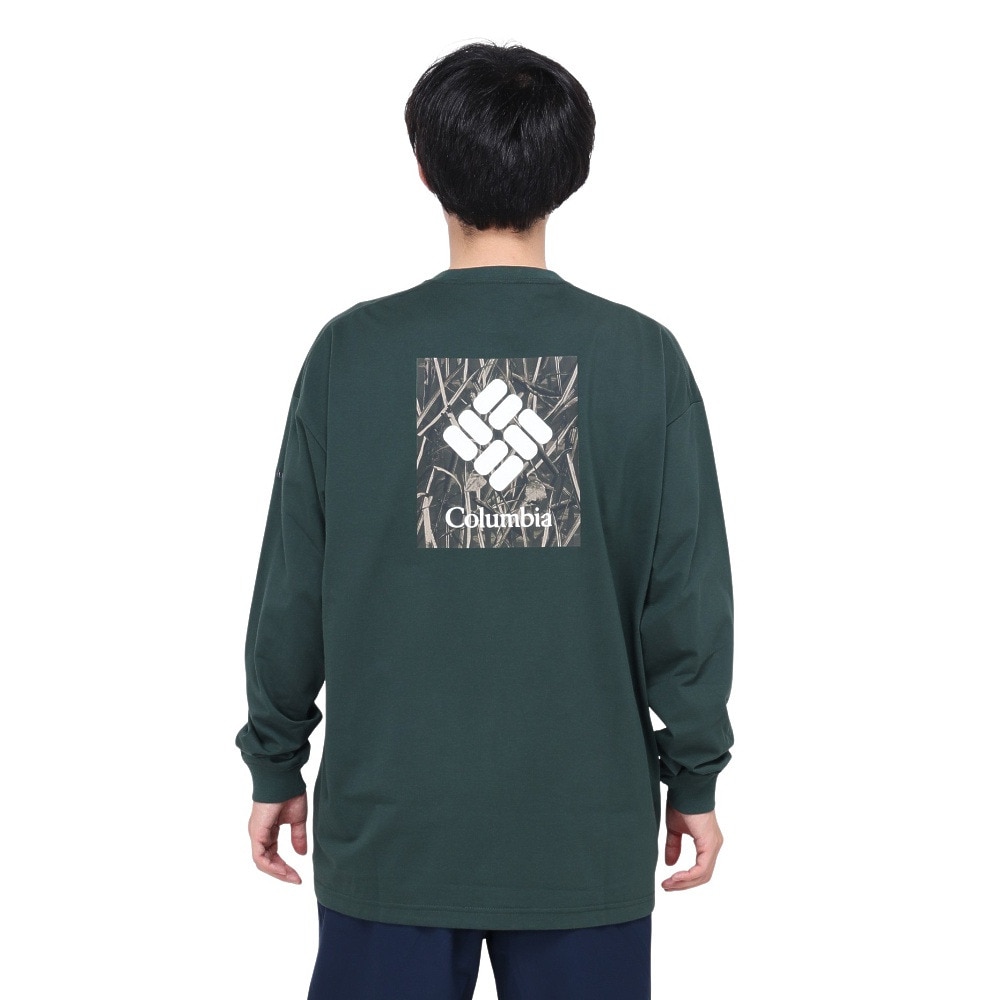 コロンビア（Columbia）（メンズ）長袖Tシャツ ロンT Harbor to Valley Graphic PM0456 370