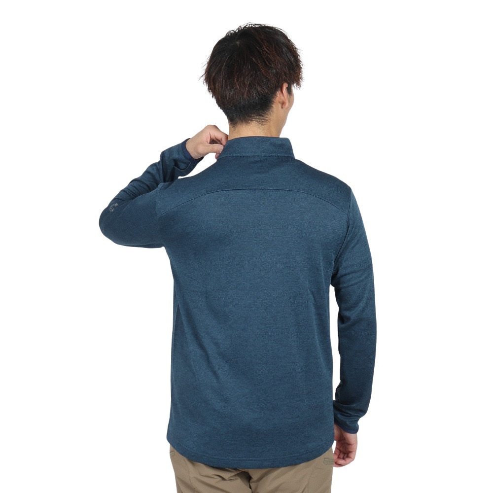 ミレー（Millet）（メンズ）長袖Tシャツ ロンT アイラ 2 ジップ ロングスリーブ MIV01980-N8737