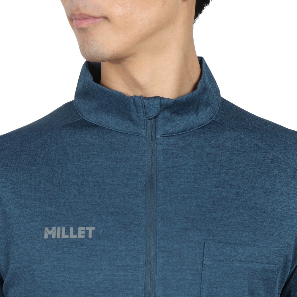 ミレー（Millet）（メンズ）長袖Tシャツ ロンT アイラ 2 ジップ ロングスリーブ MIV01980-N8737