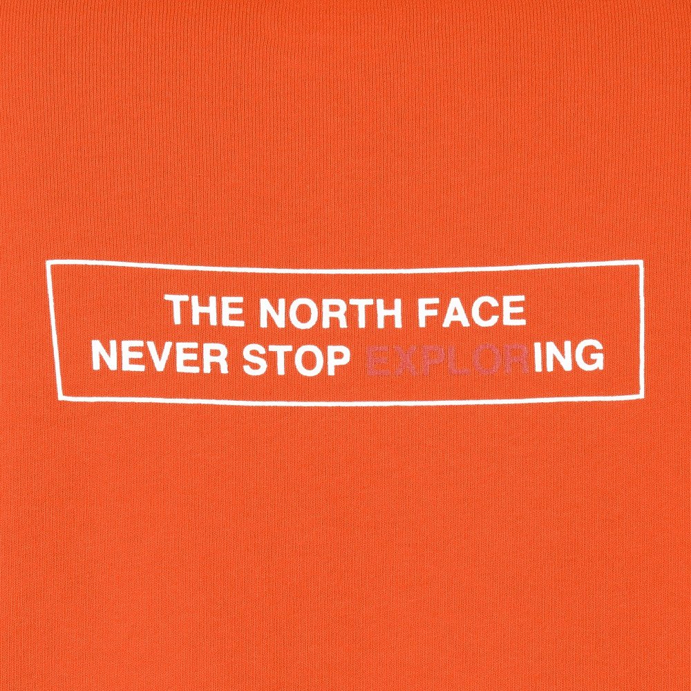 ザ・ノース・フェイス（THE NORTH FACE）（メンズ、レディース）UVケア 長袖Tシャツ ロンT ロングスリーブ ネバーストップ アイエヌジーTシャツ NT32405 TO オレンジ