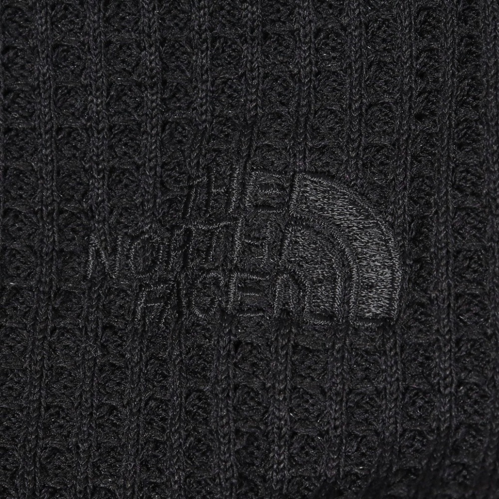 ザ・ノース・フェイス（THE NORTH FACE）（メンズ、レディース）ロングスリーブ ウォームワッフルクルー NT62436 K ブラック