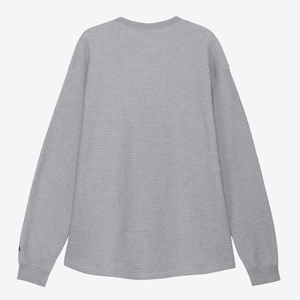 ザ・ノース・フェイス（THE NORTH FACE）（メンズ、レディース）ロングスリーブ ウォームワッフルクルー NT62436 Z グレー