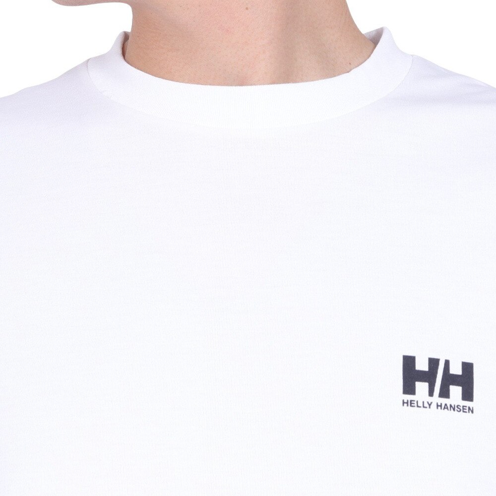 ヘリーハンセン（HELLY HANSEN）（メンズ）UV カット 速乾 ロングスリーブオーシャングラフィックTシャツ HH32467 CW