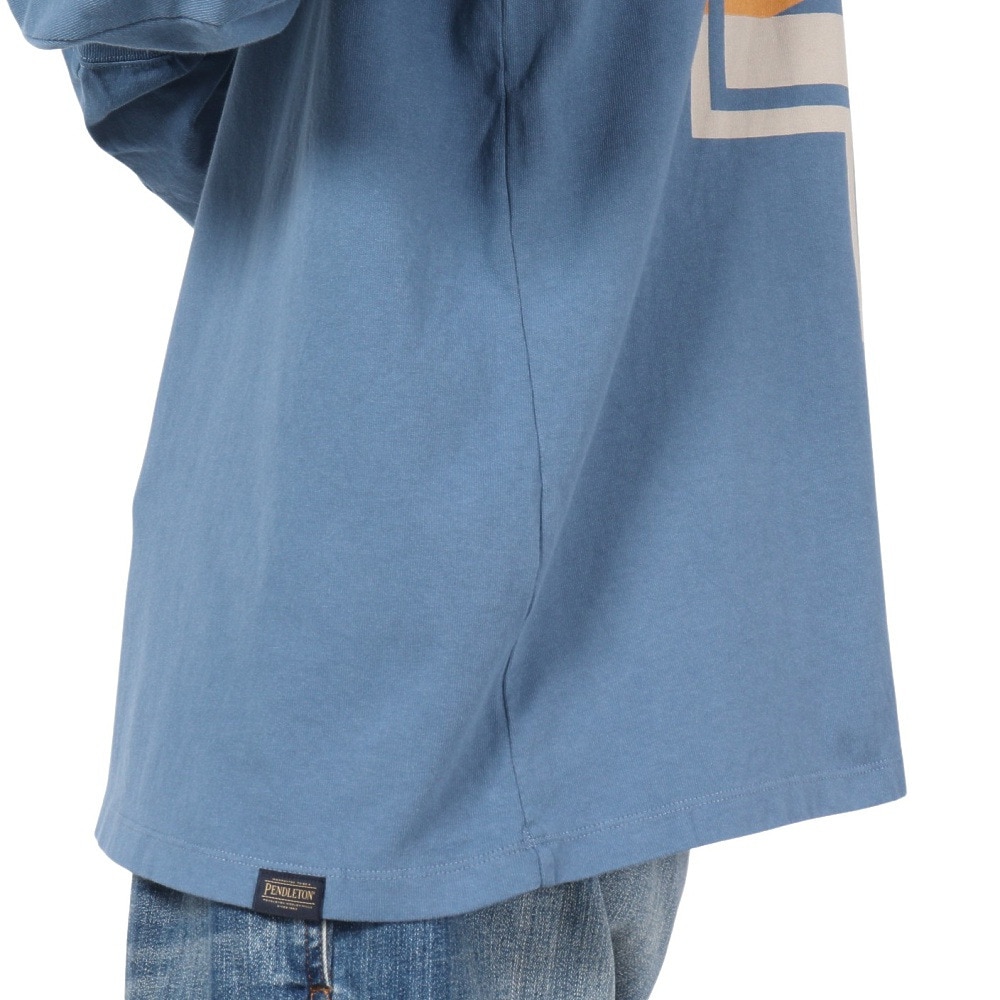 ペンドルトン（PENDLETON）（メンズ）長袖Tシャツ ロンT バックプリント 19807029 SBL