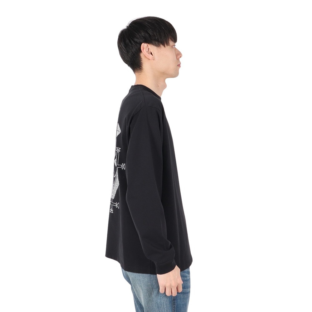 ペンドルトン（PENDLETON）（メンズ）長袖Tシャツ ロンT バックエンブロイダリー 19807030 BLK