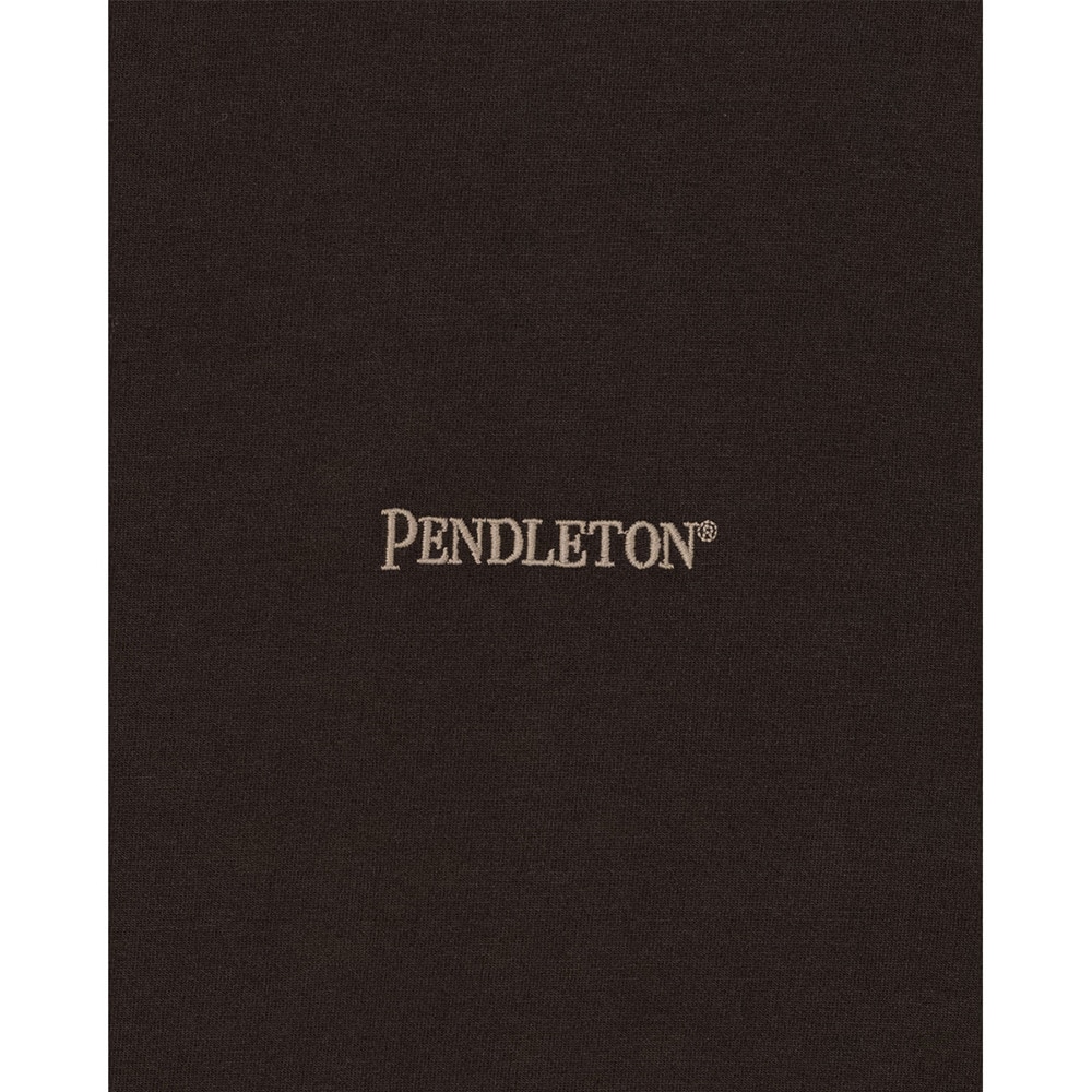 ペンドルトン（PENDLETON）（メンズ、レディース）長袖Tシャツ ロンT バックエンブロイダリー 19807030 BRW