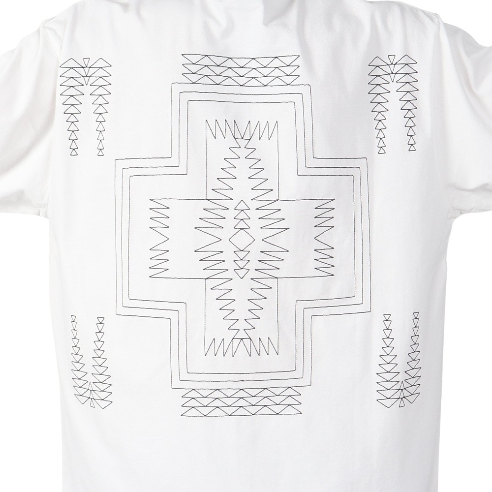 ペンドルトン（PENDLETON）（メンズ）長袖Tシャツ ロンT バックエンブロイダリー 19807030 OWH