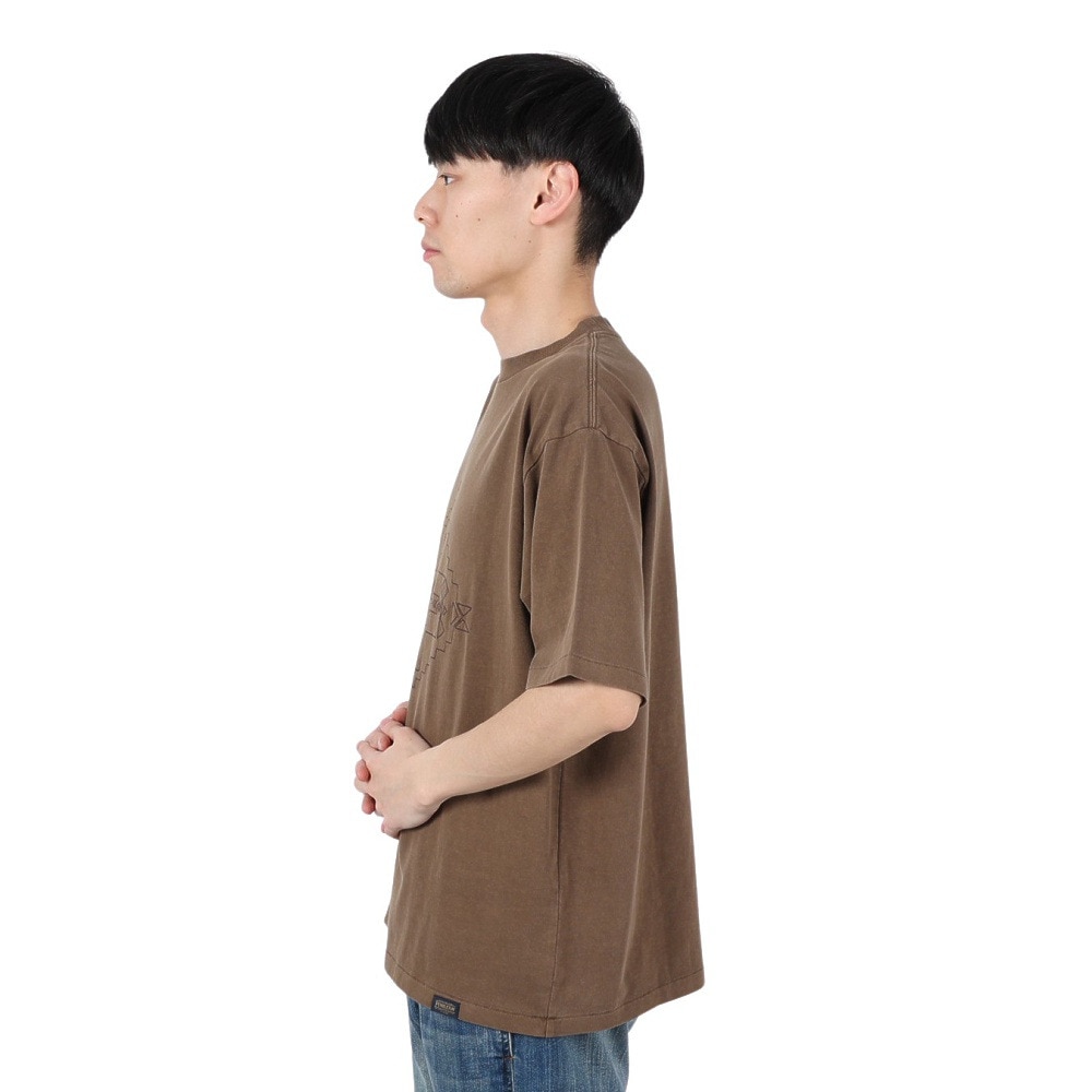 ペンドルトン（PENDLETON）（メンズ）長袖Tシャツ ロンT Pigmentdye 19807031 DBR