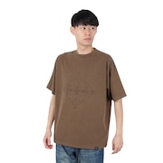 (メンズ)長袖Tシャツ ロンT Pigmentdye 19807031 DBR