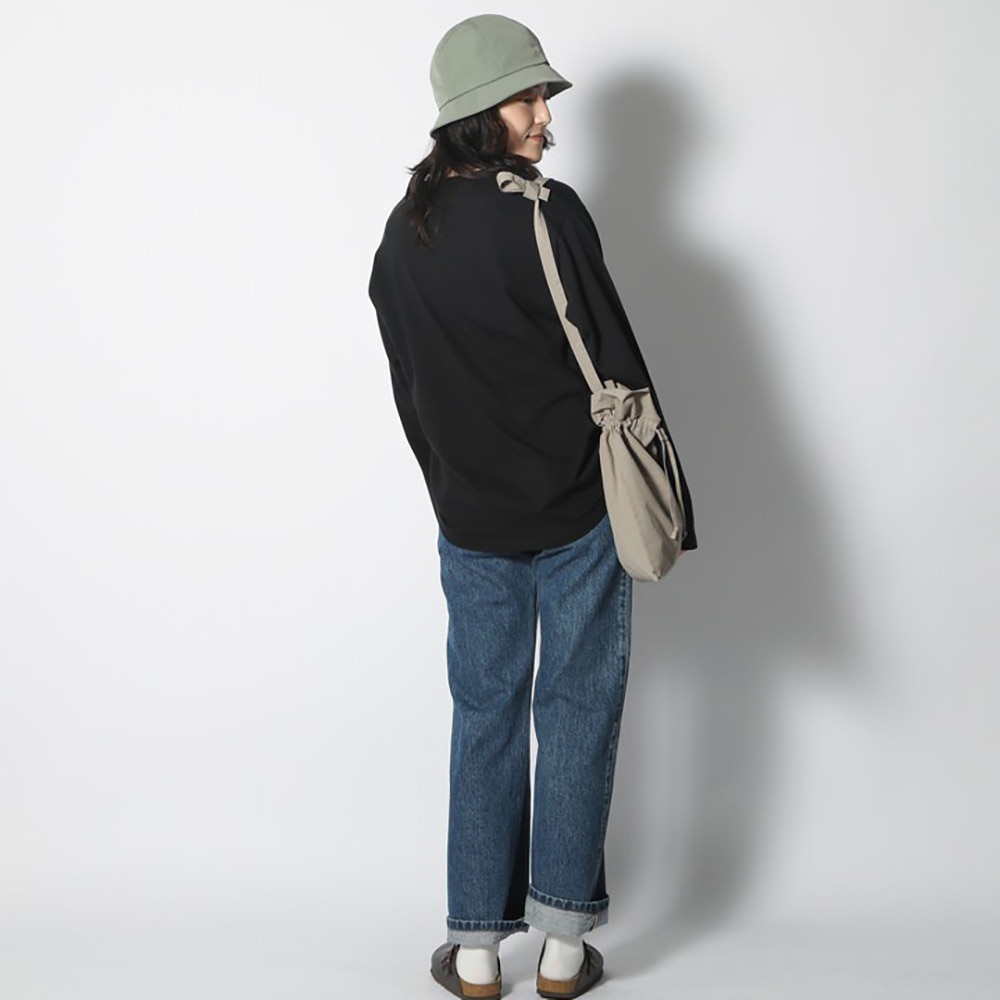 スノーピーク（snow peak）（メンズ）ロンT ソフトコットン ロゴ 長袖Tシャツ SW-24SU201 BK
