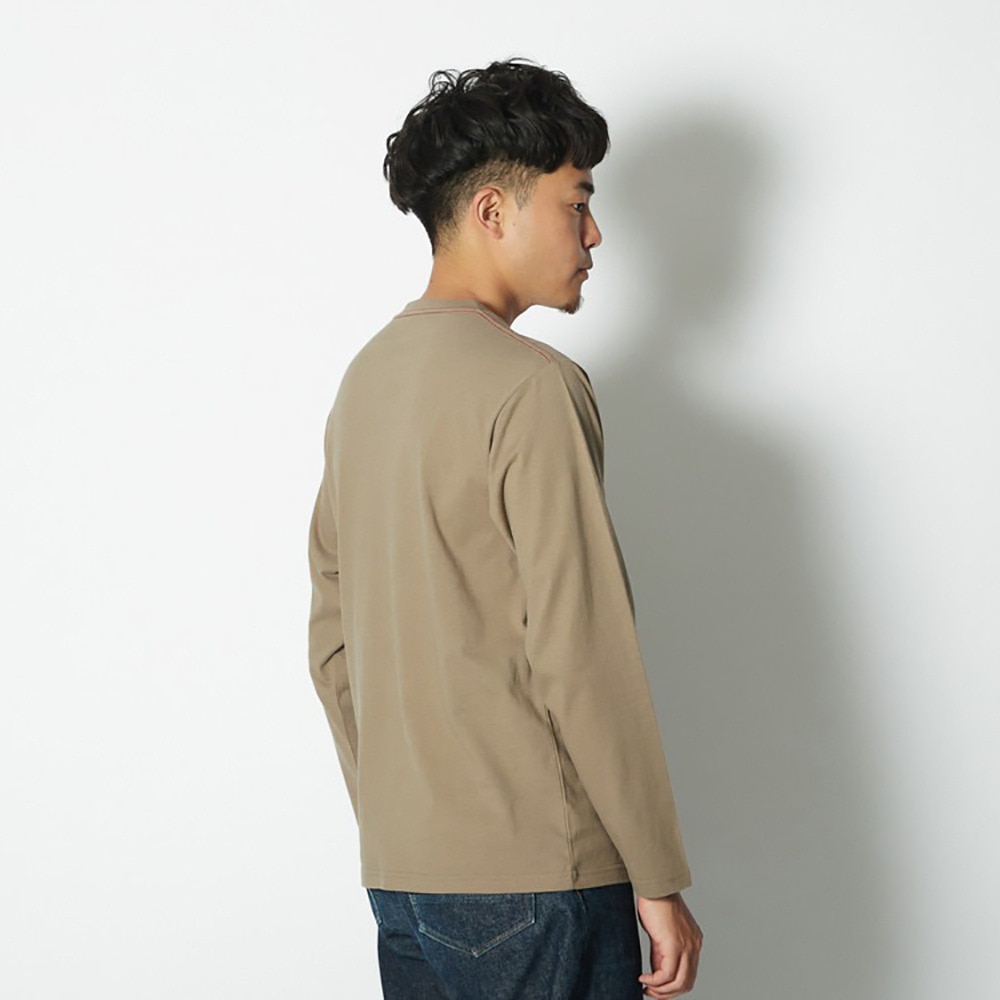 スノーピーク（snow peak）（メンズ）ロンT ソフトコットン ロゴ 長袖Tシャツ SW-24SU201 PR