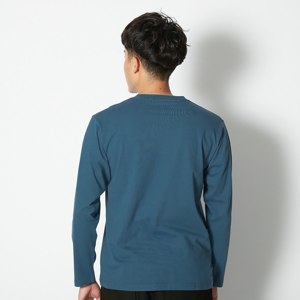 スノーピーク（snow peak）（メンズ）ロンT ソフトコットン ロゴ 長袖Tシャツ SW-24SU201 SB